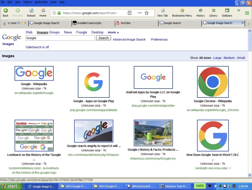 Google Images Search Results